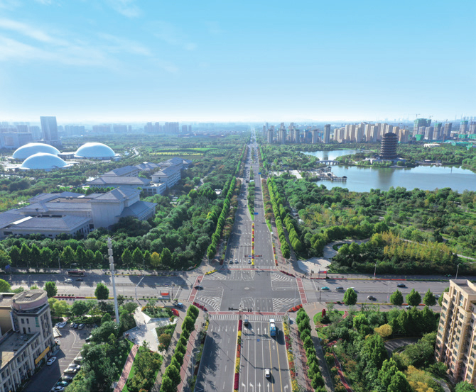 淄博市中润大道提升改造工程